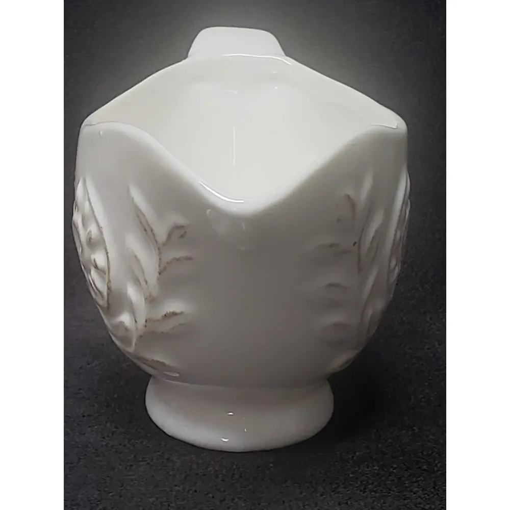 Avon Vintage Gravy Boat / Serving Bowl Dish with Scroll Design Kitchen Decor